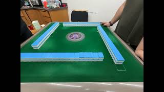 20240810 Automated Mahjong table 2 table shuffling [upl. by Newberry]