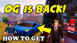 OG Jailbreak is BACK How to get OG Vehicles Code Season 21 Update Roblox Jailbreak [upl. by Eicyak930]