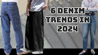 6 Denim Trends in 2024  Mens Jeans [upl. by Teodorico224]