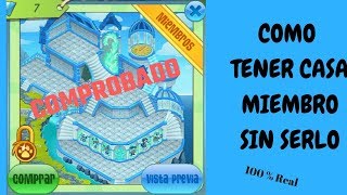 TENER CASA MIEMBRO EN ANIMAL JAM SIN SERLO [upl. by Jereme]