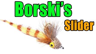 Borskis Bonefish Slider Saltwater Fly Tying  Tim Borksi Fly Pattern [upl. by Gio36]