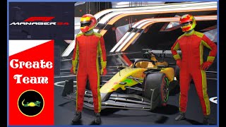 F1 Manager 2024 Create team Emilia Romagna Grand Prix Live Stream [upl. by Anelah811]