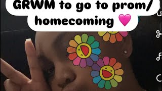 GRWM to go to promhomecoming [upl. by Ellen330]