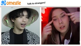 ASIAN ROASTS RACIST people on OMEGLE BEST MOMENTS COMPILATION [upl. by Damha]