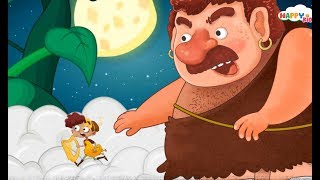 Jack and the Beanstalk  Bedtime Story for kids  Monkey Stories [upl. by Airual190]