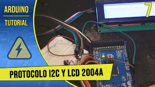 Tutorial de Arduino en Español  Parte 7  Protocolo I2C y LCD 2004A [upl. by Tammie800]