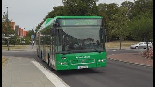 Sweden Malmö bus 4 ride from Värnhem to Fullriggaren [upl. by Aseek246]