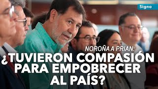 Noroña “aporrea” a la oposición en el Senado [upl. by Paddie]