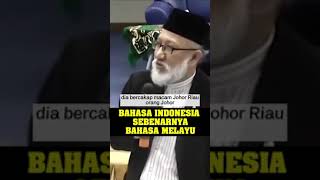 Ternyata Bahasa Indonesia itu Bahasa Melayu shorts [upl. by Hoffer]