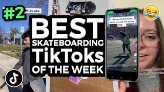 Best Skateboarding TikToks of the Week Skate Memes Fingerboard Funnies amp More  Episode 2 [upl. by Osmo]