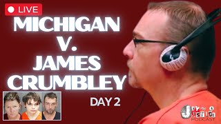 James Crumbley Manslaughter Trial Day 2 [upl. by Valerlan]