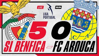 🟥BENFICA 5 X 0 AROUCA🟨 [upl. by Harrow265]