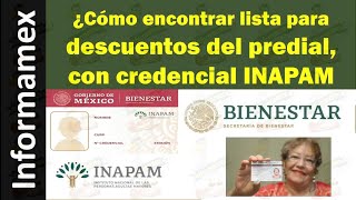 Lista de descuento predial en todo Mexico ¿Cómo encontrar lista [upl. by Broddie]