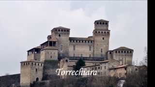 Castelli del Ducato Parma e Piacenza Compiano Montechiarugolo e Torrechiara [upl. by Oirramaj]