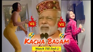 Kacha badam Trending Viral song  Anjali arora vs Sofia ansari kacha badam anjali arora kacha badam [upl. by Glenine]