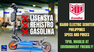 Ang mahal ng Gasolina Big Bike to Electric Scooter  Kaabo Electric Scooter Philippines BadRiderPH [upl. by Boyce]