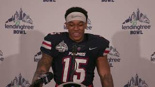 LendingTree Bowl Postgame TJ Green [upl. by Lathrope]