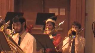 University of York Brass Band plays Stop the Cavalry Christmas 2011 [upl. by Curson341]