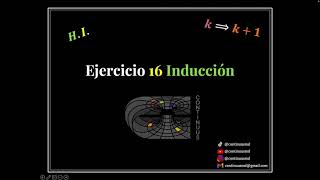 Ejercicio 16 Inducción Matemática [upl. by Shanks107]