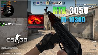 RTX 3050  CS GO low ft I510300H [upl. by Nivk]