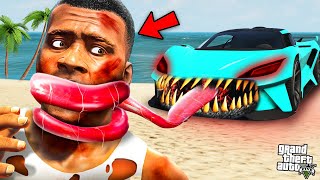 GTA 5  Franklins New Car Is A Cursed Killer Car GTA 5 [upl. by Tomasina]