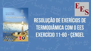 Exercício 1160  Çengel  Ciclo de Refrigeração em Cascata [upl. by Boutis]