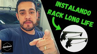 COMO INSTALAR RACK DE TETO LONG LIFE  PALIO [upl. by Nyletak]