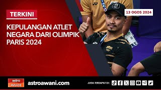 LANGSUNG Kepulangan atlet negara dari Olimpik Paris 2024  13 Ogos 2024 [upl. by Wolliw787]