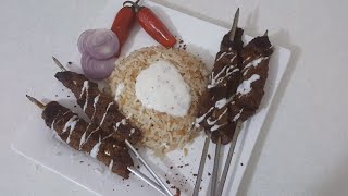 وصفات مريم  عيد الأضحى بروشات لحم الخروف  اسياخ لحم الخروف Brochettes viande dagneau [upl. by Katlin]