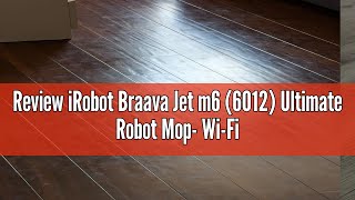 Review iRobot Braava Jet m6 6012 Ultimate Robot Mop WiFi Connected Precision Jet Spray Smart M [upl. by Vander28]