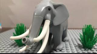 Lego Miocene Elephant [upl. by Gladstone]