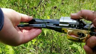 1858 Remington 45 acp W  Howell conversion cylinder 4k Resolution [upl. by Ahsieker]