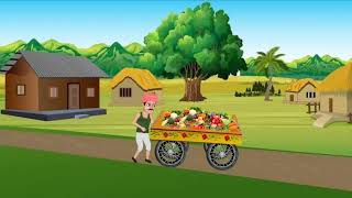 Farmer Cartoon Story [upl. by Solakcin]