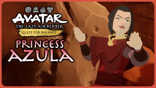 Princess Azula Boss Fight 2  Avatar The Last Airbender  Quest for Balance [upl. by Elkin]