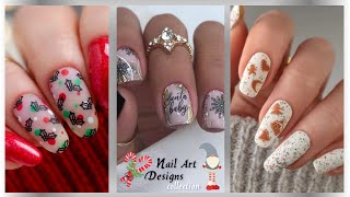 Ideas de manicura para esta navidad 2023 [upl. by Euqnimod]