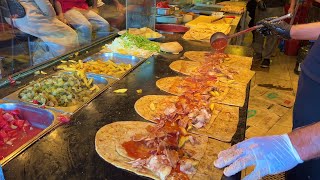 Turkish street food is HEAVEN  10 Amazing Turkish Street Foods [upl. by Nostaw]