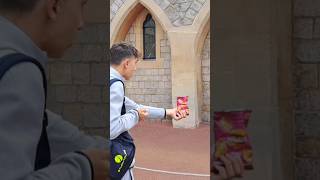 offer a crisp to the Kings guard windsorcastle [upl. by Aremmat346]