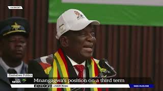 Zimbabwe Politics  Mnangagwas position on a third term [upl. by Felipa1]