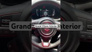 Grand Vitara Interior 🔥 grandvitara shorts [upl. by Ardnad]