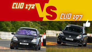 Clio 172 vs Clio 197 Blyton [upl. by Elane716]