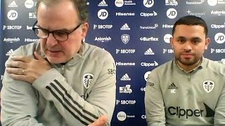 Marcelo Bielsa Hilariously Reveals Leeds Full Starting LineUp For West Ham Clash [upl. by Charbonnier992]