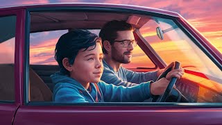 Father teaches son how to drive  Father and Son cartoon cartoonStorieszone [upl. by Mallis746]