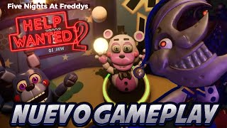 ASI ES FNAF HELP WANTED 2  Gameplay Revelado  Five Nights at Freddys [upl. by Fadas]