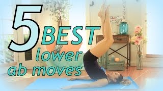 5 Best Exercises to Flatten your Lower Belly [upl. by Grigson]