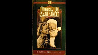 Opening To Miracle On 34th Street1947 1997 VHS [upl. by Aydiv415]