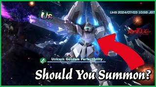 Should You Summon For Unicorn Perfectibility amp Banagher Links Gundam UC Engage [upl. by Leeanne]