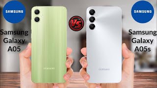 Samsung Galaxy A05 vs Samsung Galaxy A05s [upl. by Ellesirg]