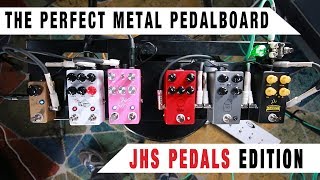 The Perfect Metal Pedalboard  JHS Pedals Edition  GEAR GODS [upl. by Nomihs]