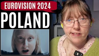 Vocal Coach Reacts to Luna The Tower Poland Eurovision 2024 [upl. by Ahsiak]