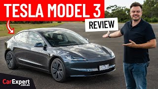 2024 Tesla Model 3 inc 0100 amp braking detailed review Better than the old one [upl. by Raman629]